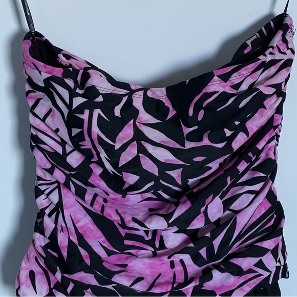 New! MiracleSuit one piece ruched floral Swimsuit 35106 - Picture 7 of 10